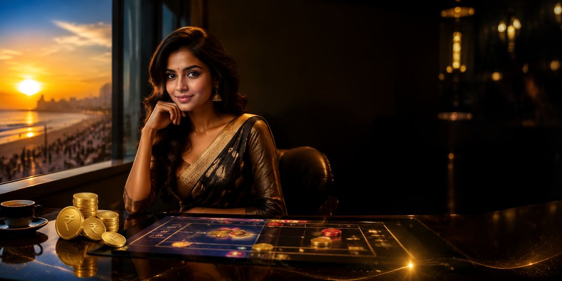 Player enjoying Andar Bahar game using mobile device in Chennai